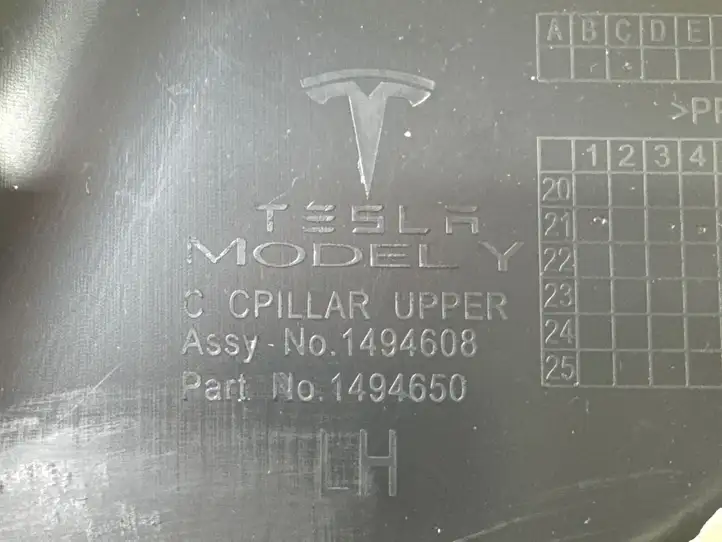 Tesla Model Y (2019 - 2024) 149460800E Прочая отделка багажника — фото 4