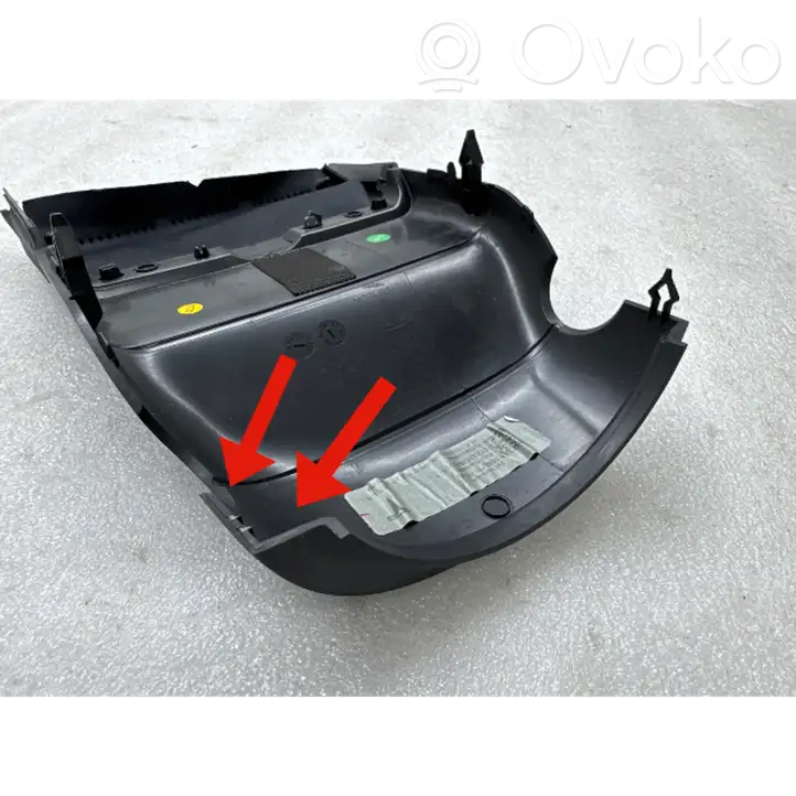 Tesla Model Y (2019 - 2024) 168377500A Обшивка рулевой колонки — фото 13