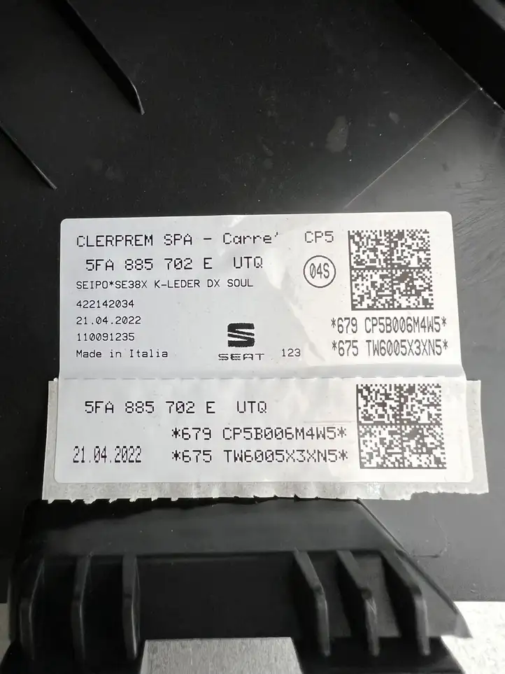 Seat Leon IV (2020 - ) 5FA885702E Подушка безопасности задней двери — фото 4