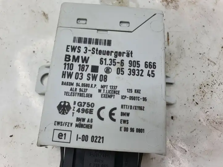 BMW 3 E46 (1998 - 2005) 61356905666 Блок иммобилайзера — фото 3