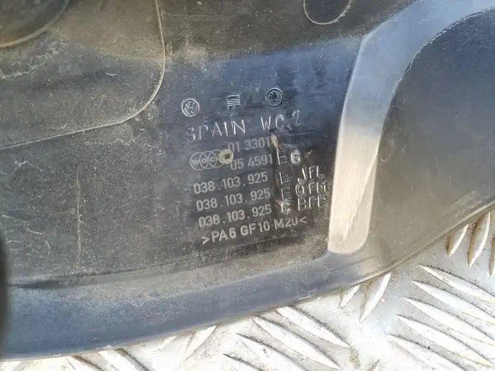 Volkswagen Polo (2005 - 2009) 038103925EJFL Крышка двигателя декоративная — фото 2