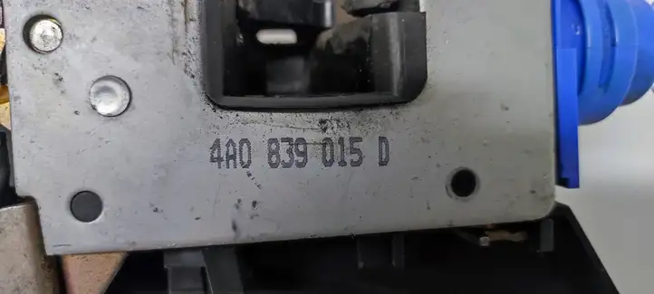 Audi A3/S3 8L (1996 - 2000) 4A0839015D Замок задней двери — фото 4