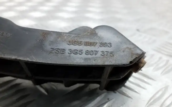 Volkswagen PASSAT B8 (2015 - ) 3G5807393 Кронштейн заднего бампера — фото 3
