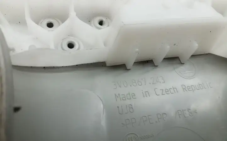 Skoda Superb B8 (3V) (2015 - 2023) 3V0867243 Верхняя обшивка стойки B — фото 5