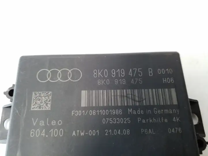 Audi A4 S4 B8 8K (2007 - 2011) 8K0919475B Блок управления парктрониками — фото 3