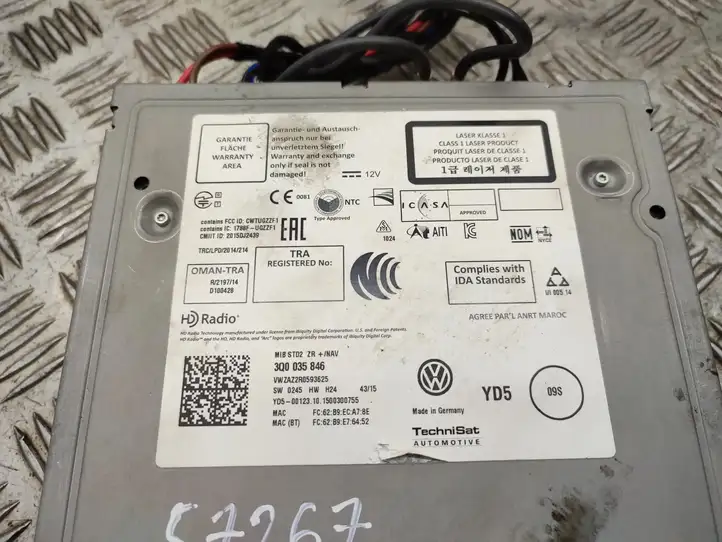 Volkswagen PASSAT B8 (2015 - ) 3G0919605 Магнитола / мультимедийная система — фото 8