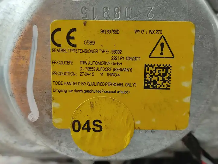 Volkswagen PASSAT B8 (2015 - ) 5G0880201J Комплект подушек безопасности — фото 6
