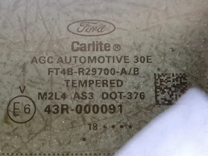 Ford Edge II (2015 - ) FT4BR29700 Заднее боковое стекло — фото 3