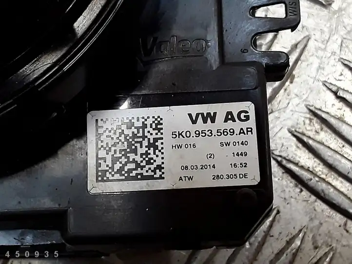 Volkswagen PASSAT B7 (2011 - 2014) 5K0953569AR Контактное кольцо SRS — фото 2