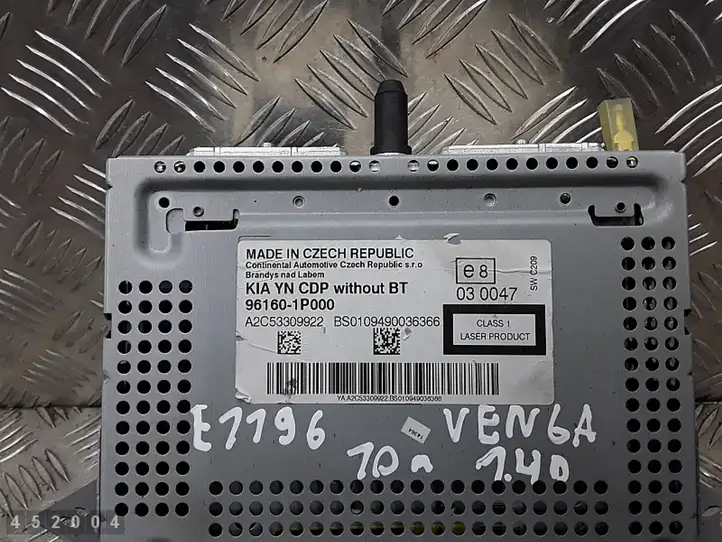 Kia Venga (2010 - 2014) 961601p000 Магнитола / мультимедийная система — фото 6