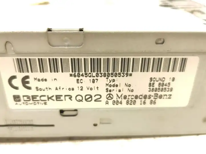 Mercedes-Benz Sprinter W901 W902 W903 W904 (1995 - 2007) A0048201686 Магнитола / мультимедийная система — фото 5