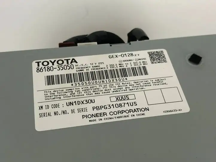 Toyota Mirai (2015 - 2020) 8618035050 Магнитола / мультимедийная система — фото 9