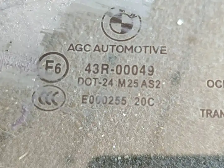 BMW 4 F36 Gran coupe (2014 - 2017) 43R00049 Стекло задней двери — фото 1