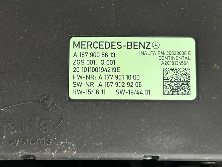 Mercedes-Benz GLE W167 (2019 - ) A1677808000 Комплект люка крыши — фото 8