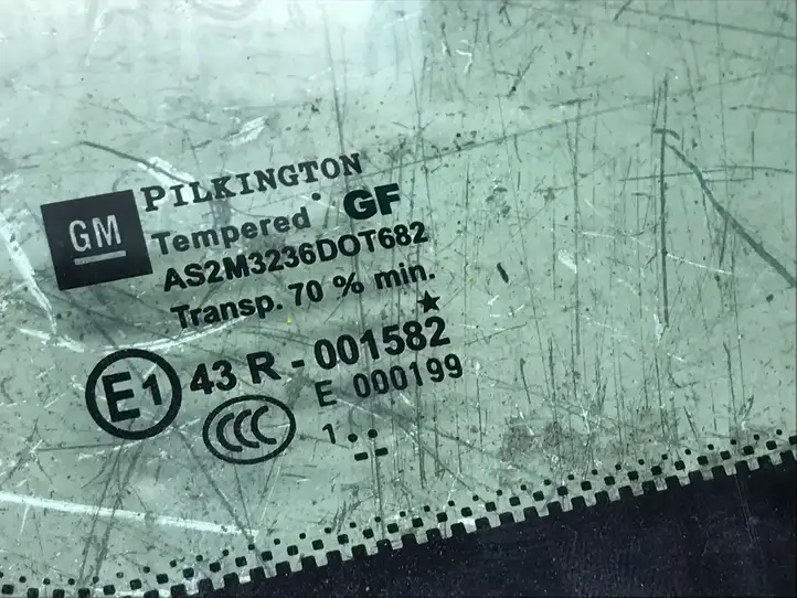 Opel Astra J (2012 - 2015) AS2M3236DOT682 Треугольное стекло кузова — фото 3