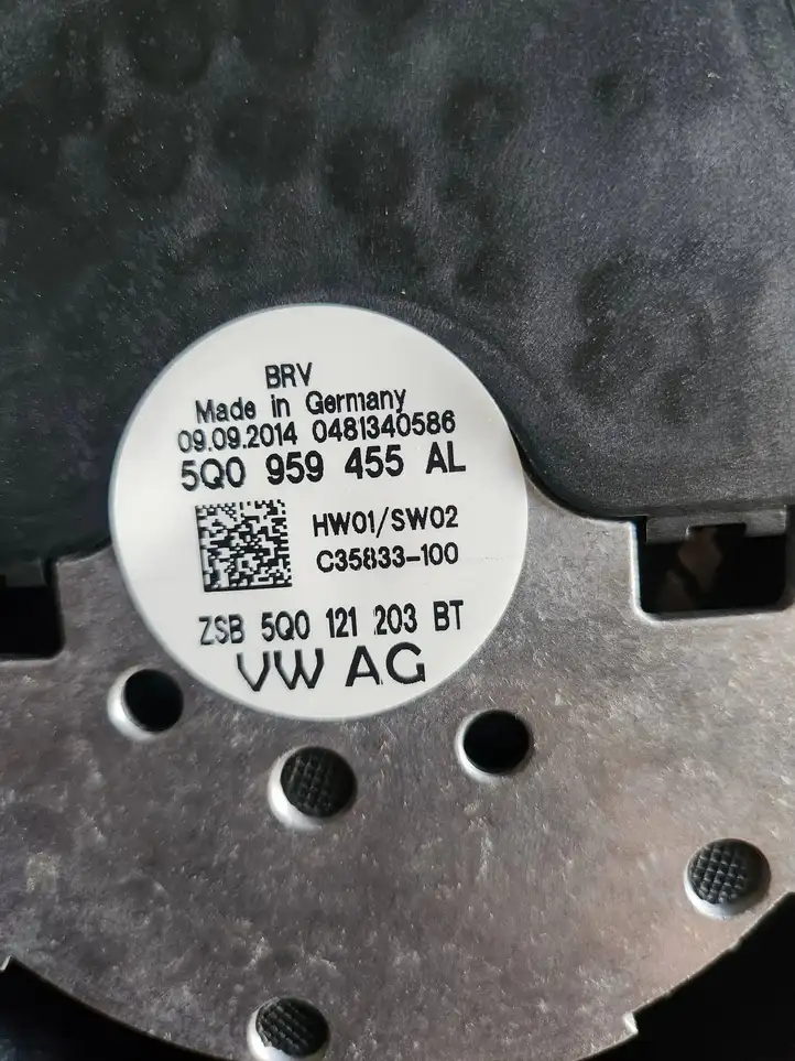 Seat Leon (5F) (2012 - 2019) 5Q0959455AL Крыльчатка вентилятора охлаждения — фото 3