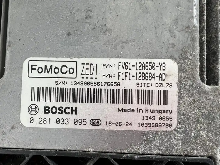 Ford Transit - Tourneo Connect (2009 - 2017) FV6112A650YB Блок управления двигателем (ECU) — фото 2
