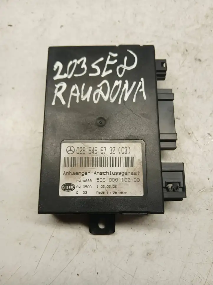 Mercedes-Benz C W203 (2000 - 2007) 0295456732 Реле крюка для прицепа — фото 3