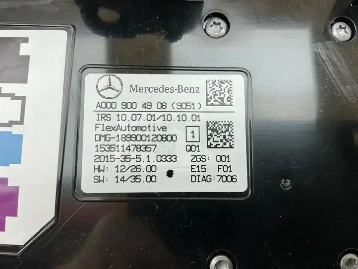 Mercedes-Benz A W176 (2012 - 2018) A0009004908 Передняя подсветка — фото 4