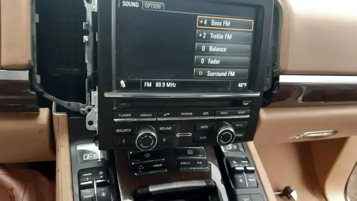 Porsche Cayenne (92A) (2011 - 2017) 7PP035223P Усилитель звука — фото 2