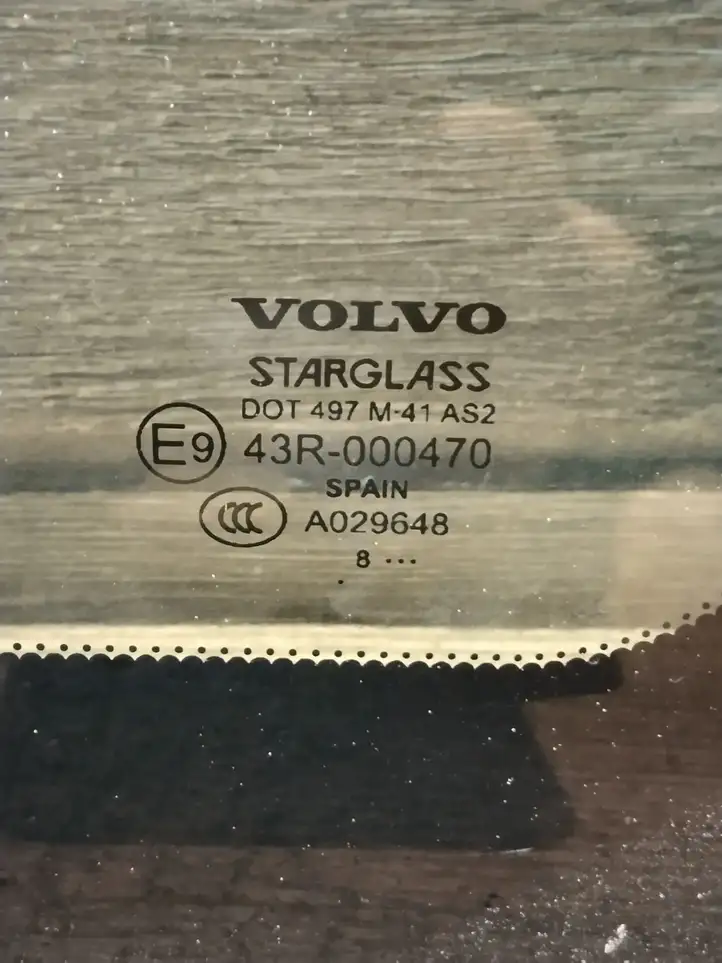 Volvo V70 (2007 - 2013) Заднее боковое стекло — фото 2