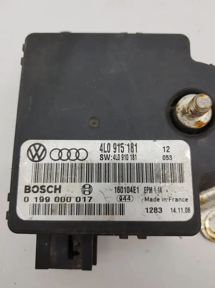 Audi Q7 4L (2005 - 2009) 4L0915181 Блок управления аккумулятором — фото 3