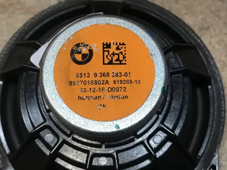BMW 3 F30 F35 F31 (2012 - 2018) 9368383 Динамики передних дверей — фото 6