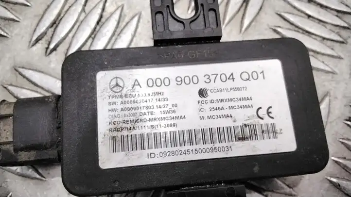 Mercedes-Benz E W212 (2009 - 2016) A0009003704 Блок управления TPMS — фото 3