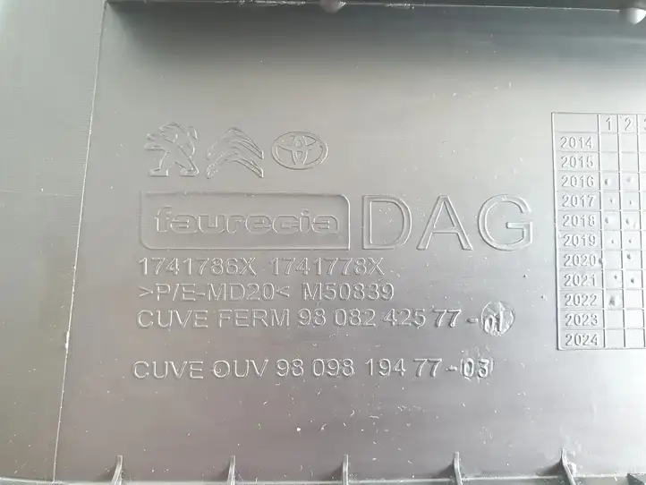 Peugeot Expert (2016 - ) 9809819477 Рамка бардачка — фото 7