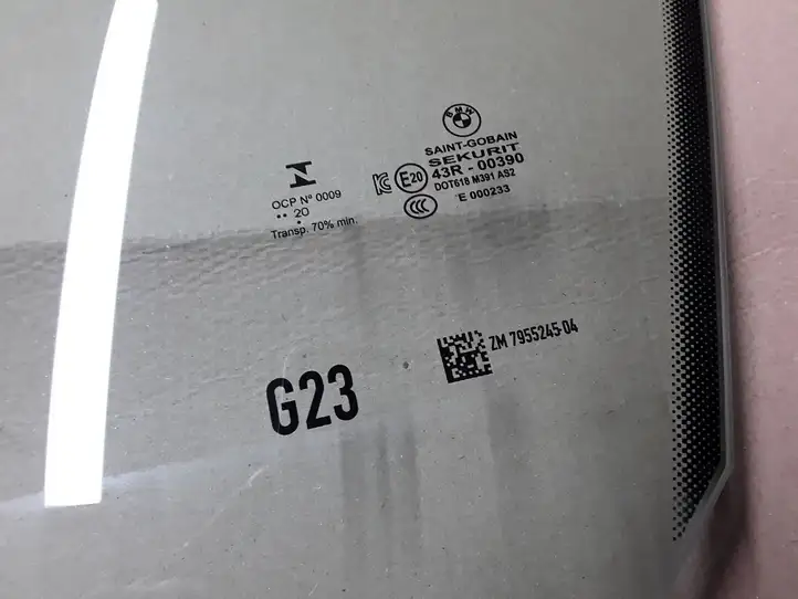BMW 4 G22 G23 G24 G26 (2020 - ) 7955245 Стекло передней двери — фото 2