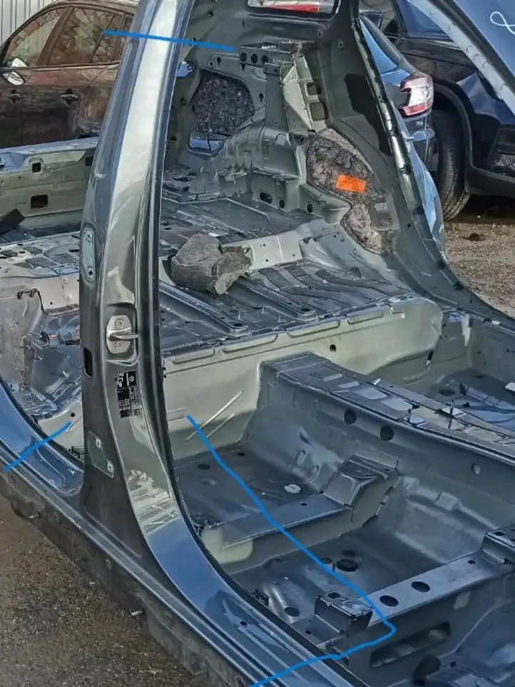 Mercedes-Benz GLC X253/C253 (2015 - ) A2536305801 Средняя стойка кузова (B) — фото 2