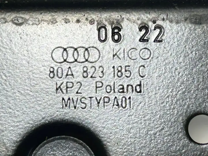 Audi Q5 SQ5 (2017 - ) 80A823185C Кронштейн замка капота — фото 3