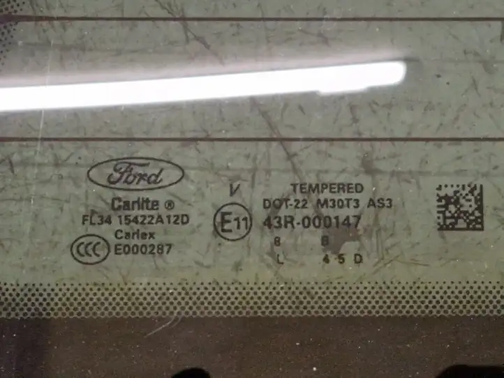 Ford F150 (2018 - 2020) FL3415422A12 Заднее стекло — фото 2