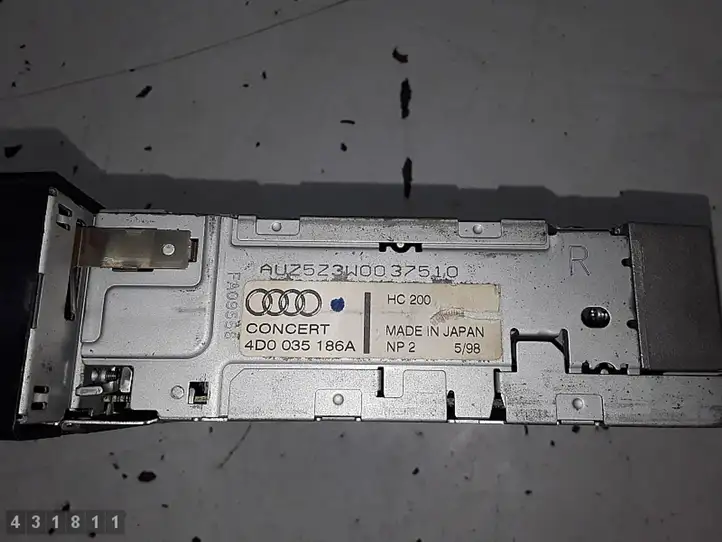 Audi A4 S4 B6 8E 8H (2000 - 2006) 4d0035186a Магнитола / мультимедийная система — фото 3