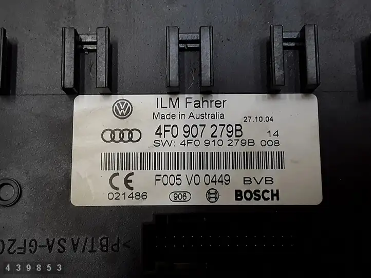 Audi A6 S6 C6 4F (2004 - 2008) 4F0907279B Блок управления светом — фото 4