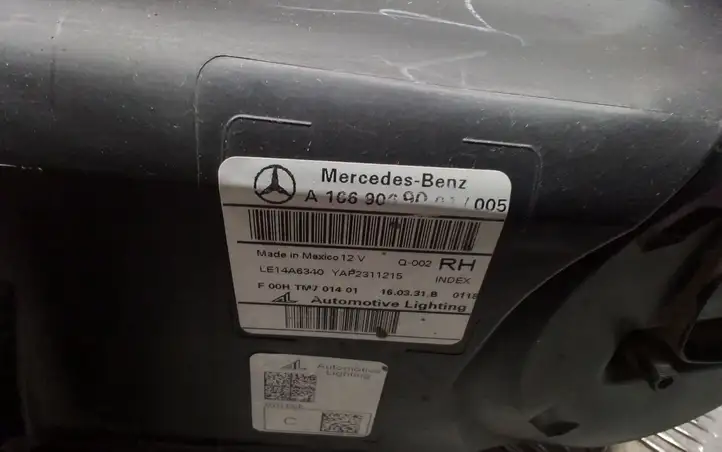 Mercedes-Benz GLS X166 (2015 - 2019) A1669069002 Передняя фара — фото 6