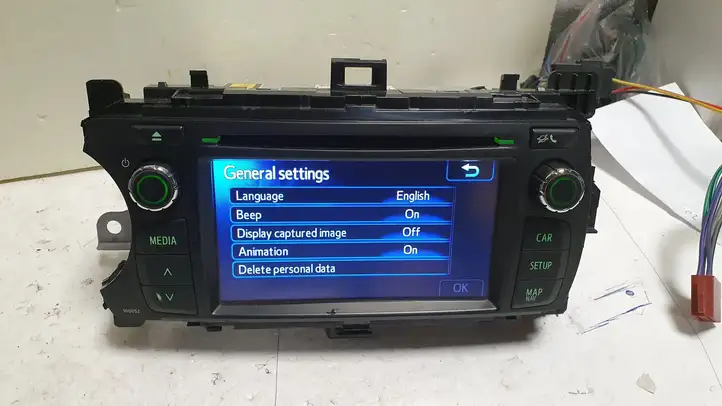 Toyota Yaris (2014 - 2019) 861400D050 Магнитола / мультимедийная система — фото 14