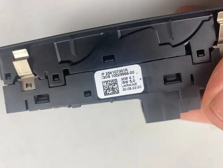 Renault Arkana (2019 - ) 254107001R Блок кнопок стеклоподъемников — фото 9