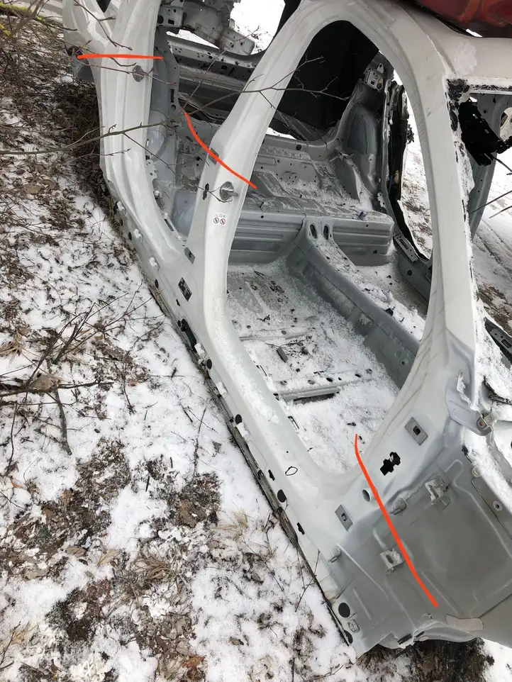 BMW 3 G20 G21 (2019 - ) Передний порог кузова — фото 2