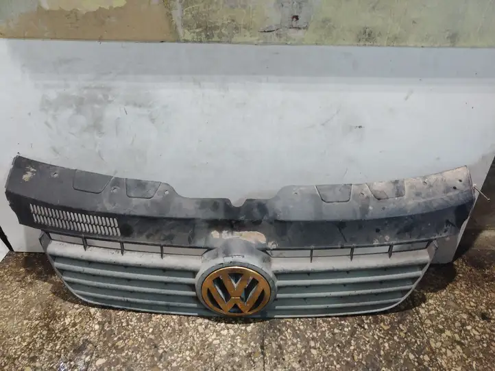 Volkswagen Transporter - Caravelle T5 (2003 - 2009) Верхняя решетка радиатора — фото 1