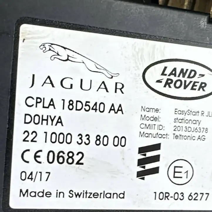 Land Rover Range Rover L405 CPLA18D540AA Блок управления автономным отопителем — фото 6