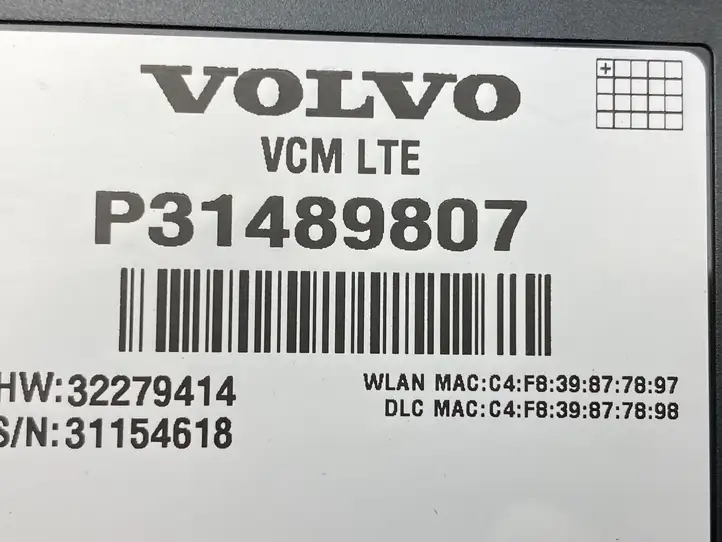 Volvo XC40 (2017 - ) 31489807 Модуль управления камерой — фото 6