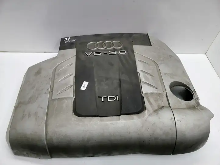 Audi Q7 4L (2005 - 2009) 4L0103925 Крышка двигателя декоративная — фото 1