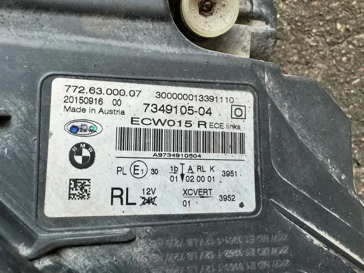 BMW 7 G11 G12 (2015 - 2022) 7349105 Передняя фара — фото 11