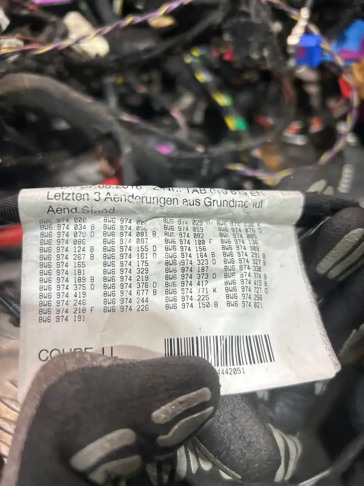 Audi A5 8T 8F (2011 - 2016) 8W1971412 Прочая электропроводка — фото 7