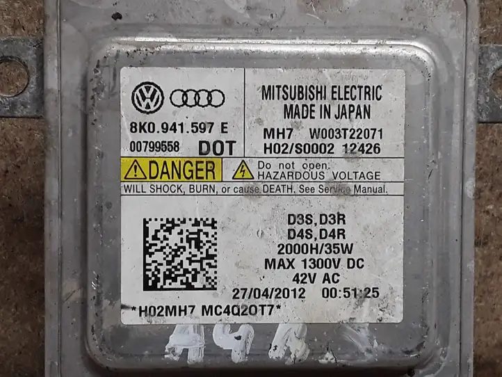 Audi A4 S4 B8 8K (2011 - 2015) 8K0941597E Блок розжига ксенона — фото 2