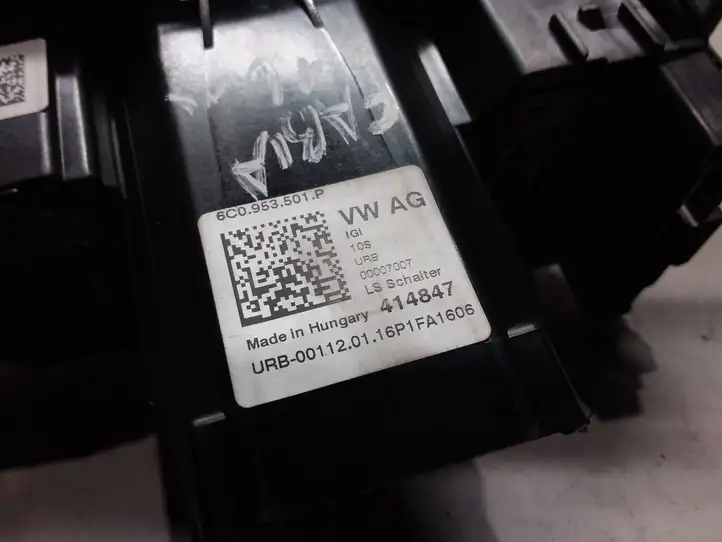 Skoda Fabia Mk3 (NJ) (2015 - 2021) 6C0959653 Контактное кольцо SRS — фото 4