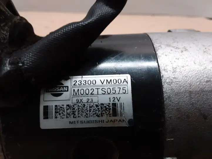 Nissan NP300 (2008 - 2015) 23300VM00A Стартер — фото 2