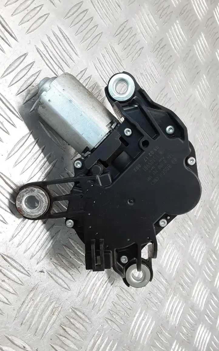 Opel Astra H (2004 - 2009) 0390201591 Двигатель стеклоочистителя заднего стекла — фото 1
