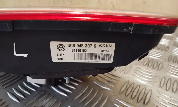 Volkswagen PASSAT CC (2012 - 2017) 3C8945307Q Задний фонарь в крышке багажника — фото 4